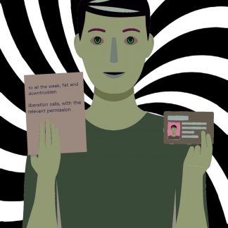 ID verification inspired artwork by Morcego Brando
