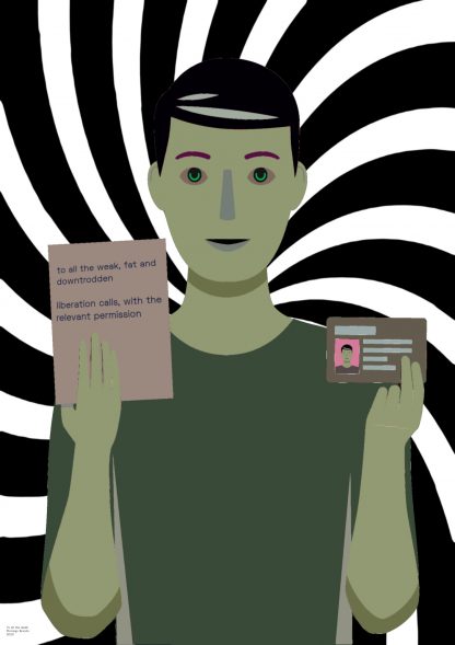 ID verification inspired artwork by Morcego Brando